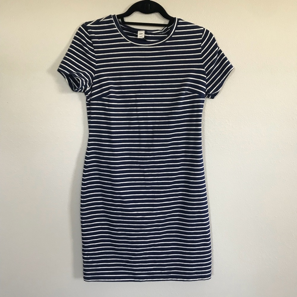 Old Navy Blue/White Striped Dress